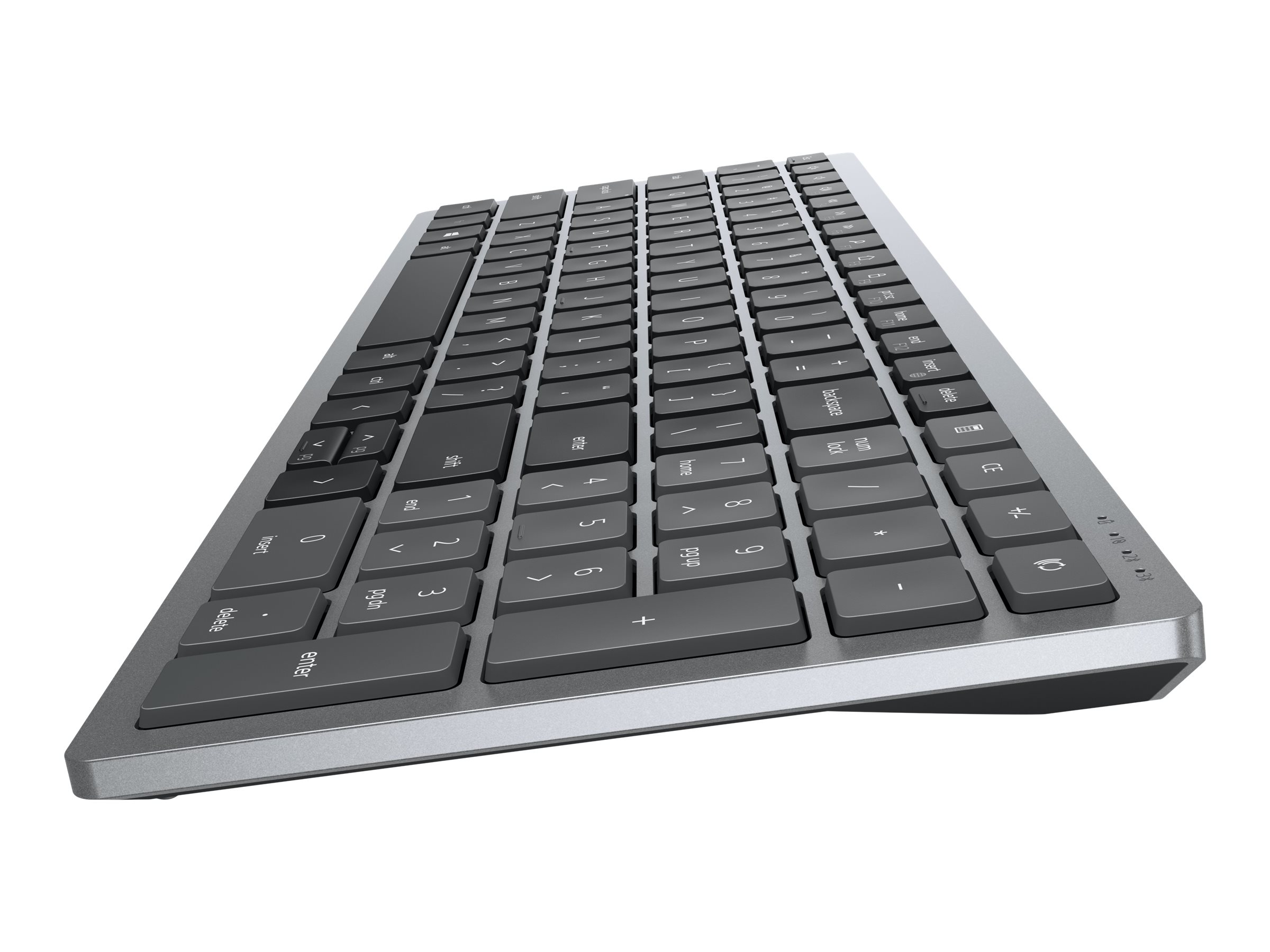 Dell Multi-Device KM7120W Sæt med mus og tastatur Saks Trådløs US International billede
