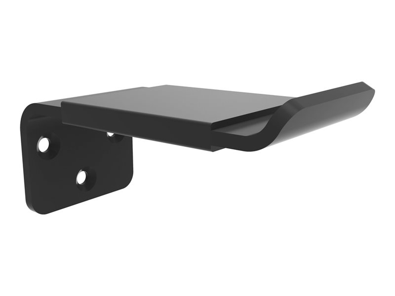 Multibrackets M Headset Holder - Monteringssæt (vægmontering) - for hovedtelefoner / headsets - aluminium - sort - vægmonterbar