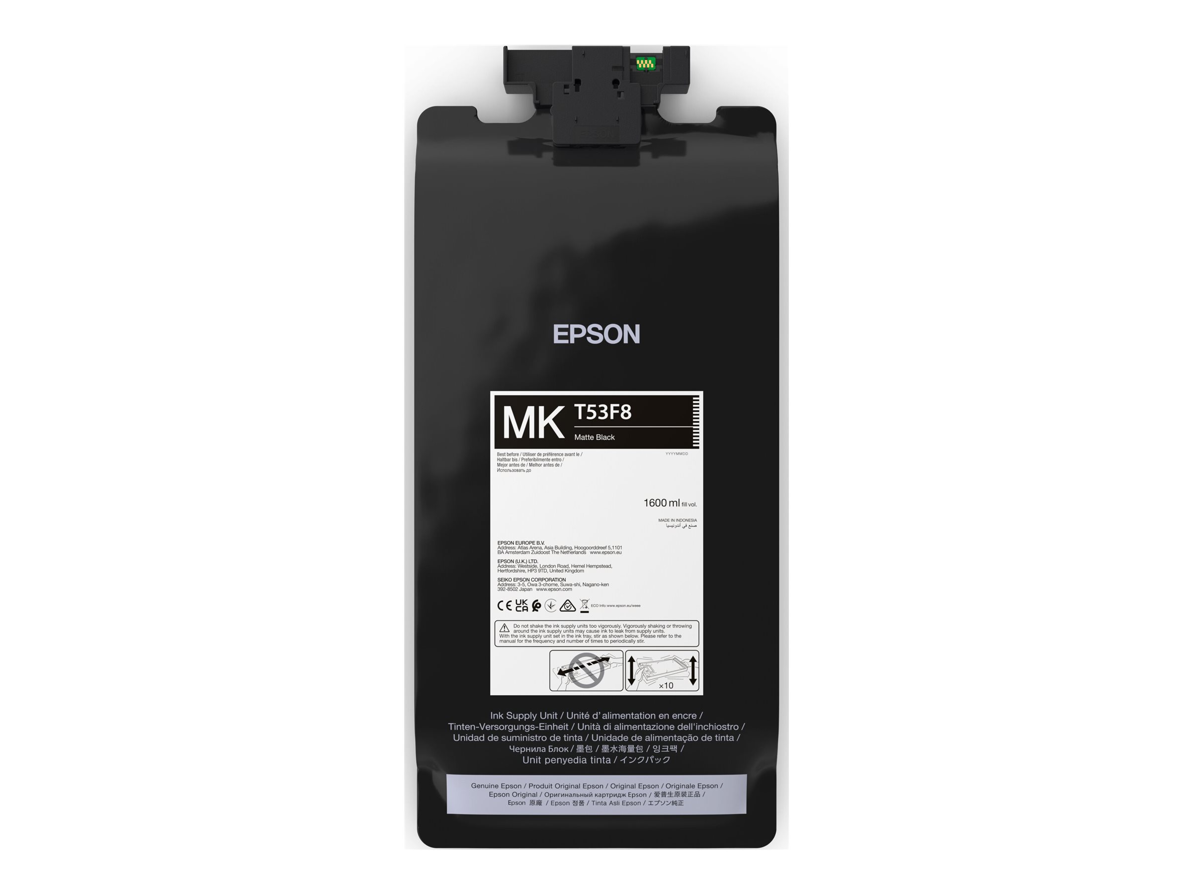 Epson T53F8 - matte black - original - ink pouch
