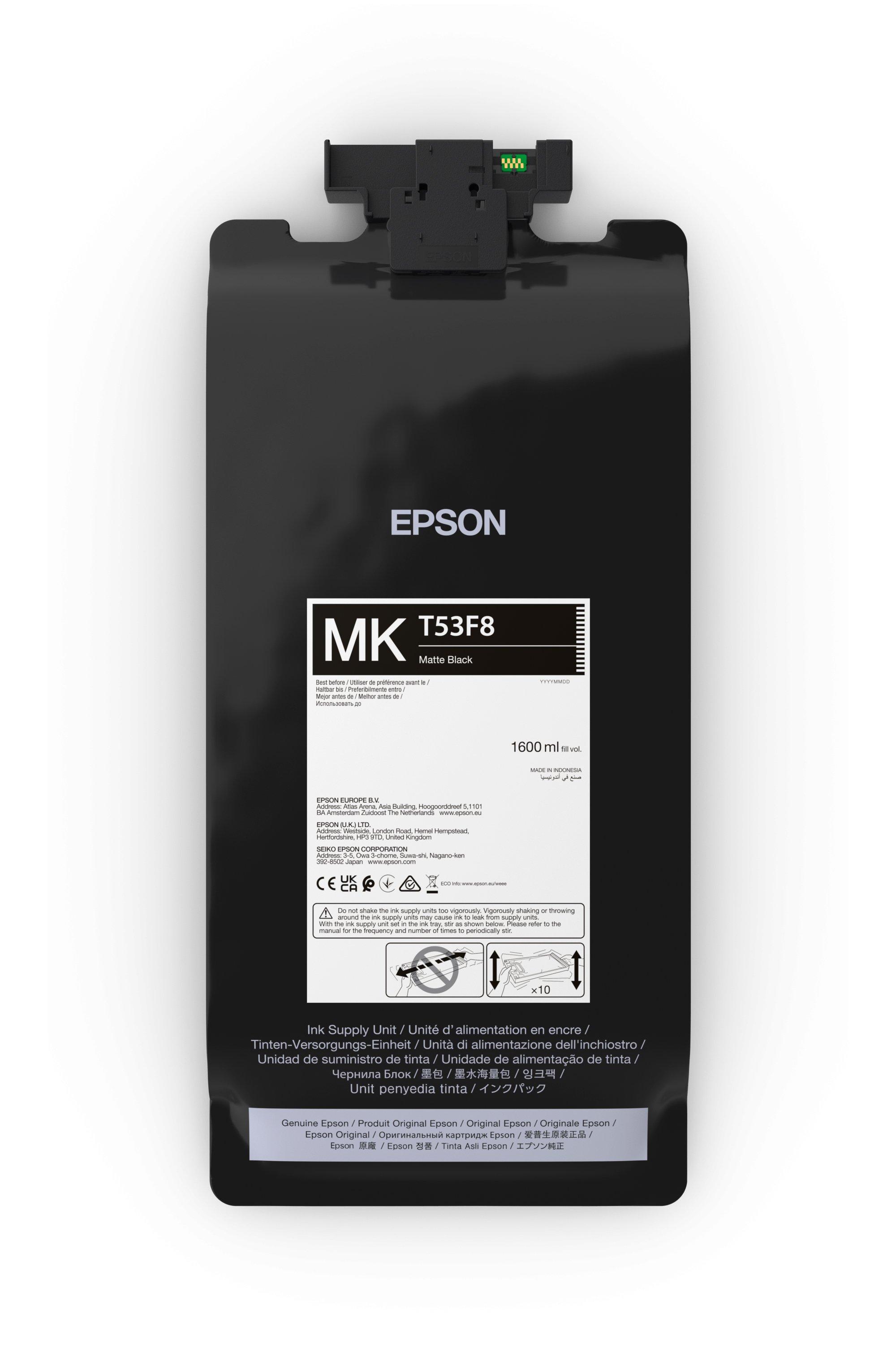 Epson T53F8 - matte black - original - ink pouch