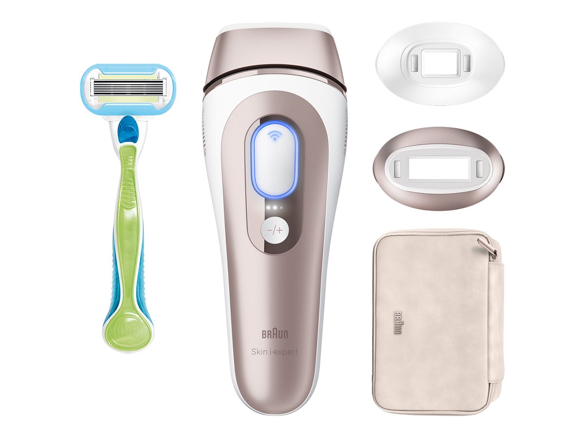 Braun Skin i-expert PL7147, Roseguld, Hvid, Intenst pulserende lys (IPL), Vekselstrøm