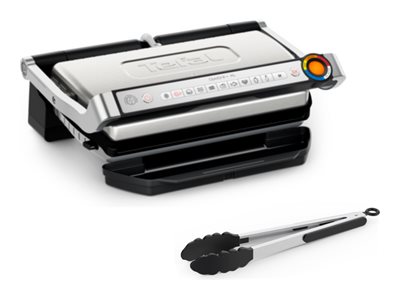 Elektrisk grill Tefal Tefal OptiGrill+ XL GC728D10 smart grill, 9 programmer, gennemkogningsindikator, tykkelsesmåling, drypbakke