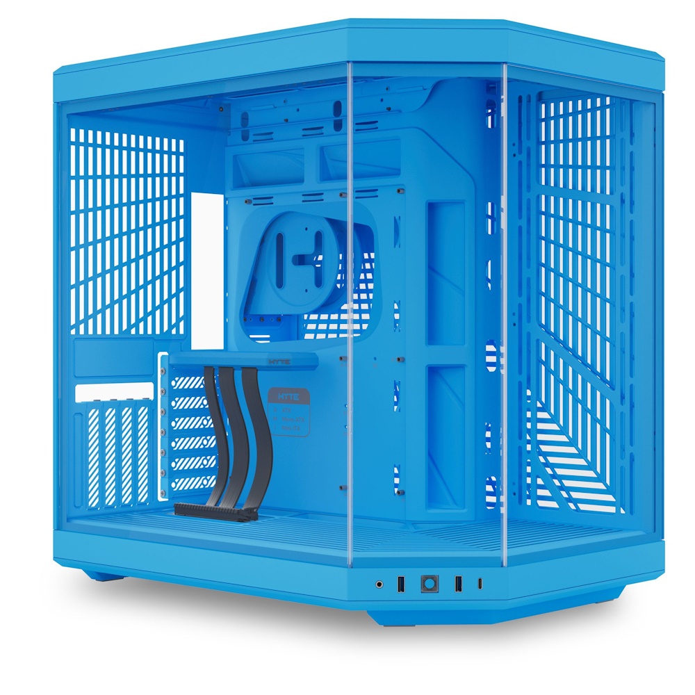 Hyte Y70 Tårn ATX Inten Strømforsyning Blå