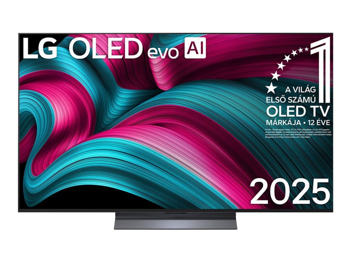 LG OLED55C51LA - 55 Diagonal klasse C5 Series OLED TV - OLED evo AI - Smart TV - webOS - 4K UHD (2160p) 3840 x 2160 - HDR