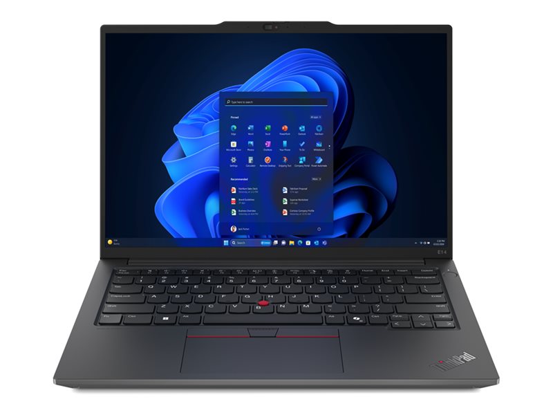 Lenovo ThinkPad E14 Gen 6 21M7 14" 1920 x 1200 (WUXGA) 155H 16GB 512GB Intel Arc Graphics Windows 11 Pro billede