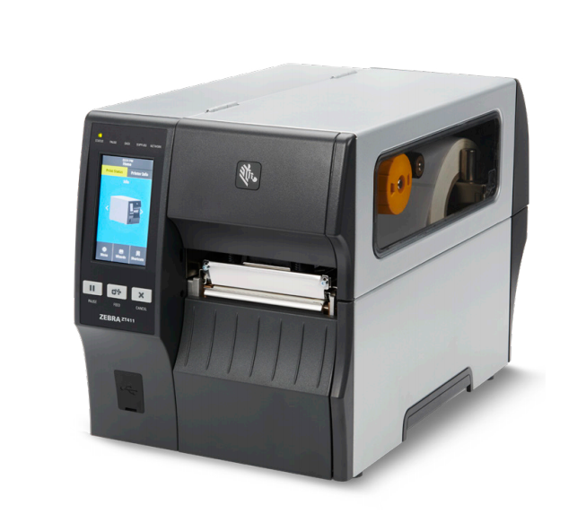 Zebra Tz411 Dt/tt 300dpi 4 tommer Usb/serial/lan/bt Peeler/rewind