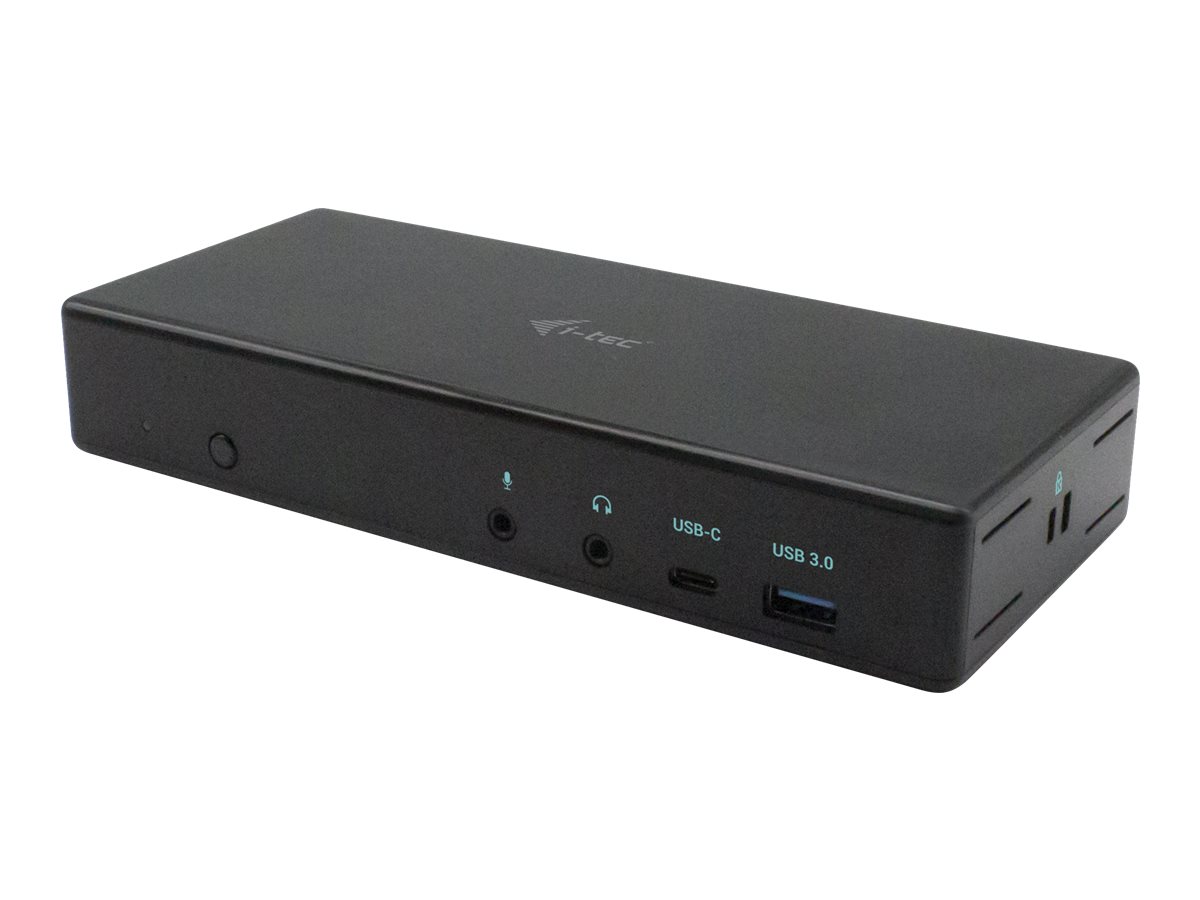 I-Tec Quattro Display Docking Station - USB-C/Thunderbolt 3 - 85W PD