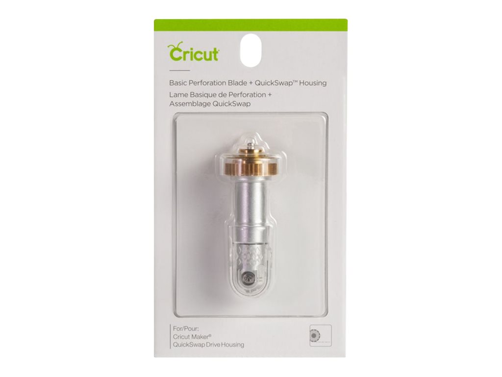 Cricut - die-cutting machine blade - basic perforation - 2.5 mm teeth / 0.5 mm gaps