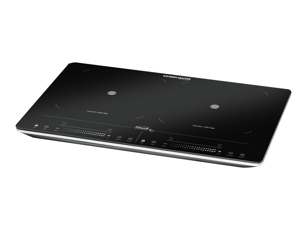 Rommelsbacher CT 3420/IN Induktion dobbelt kogeplade glaskeramisk