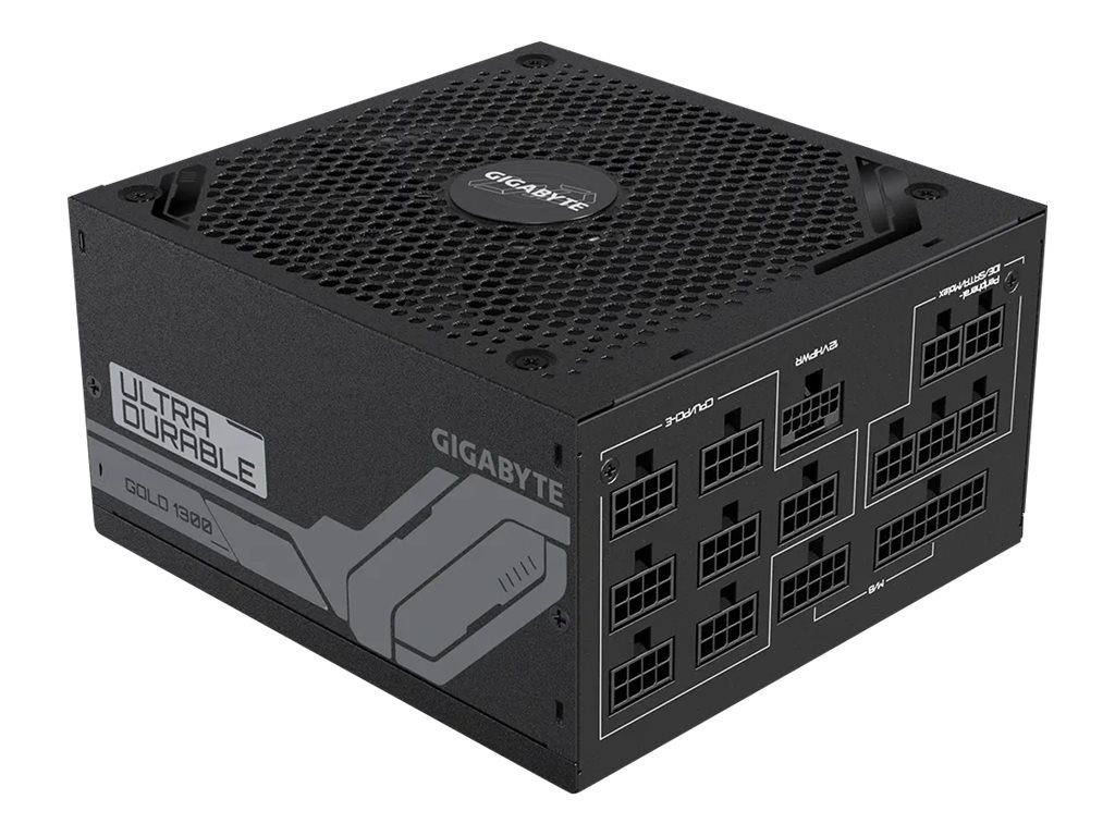 Gigabyte UD1300GM PG5 - Strømforsyning (intern) - ATX12V 3.0/ EPS12V - 80 PLUS Gold - AC 100-240 V - 1300 Watt - aktiv PFC