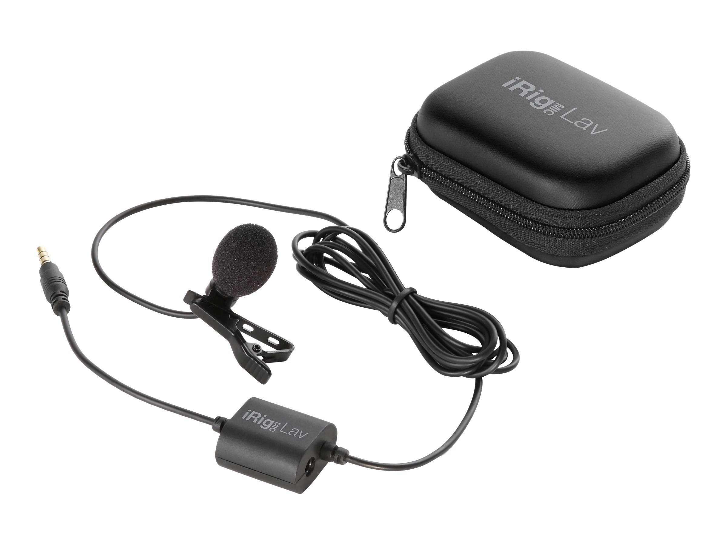 IK Multimedia iRig Mic Lav Mikrofon Kablet -35dB Mono Sort