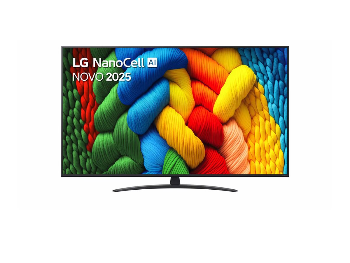 LG 75" Fladskærms TV LED 4K 75" NanoCell AI NANO81 4K Smart TV 2025