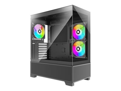 Xilence Xilent Beam - midi-tower - ATX - Kabinet - Tower - Sort