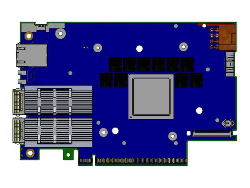 NVIDIA BlueField-3 E-Series B3210E Netværksadapter PCI Express 5.0 x16