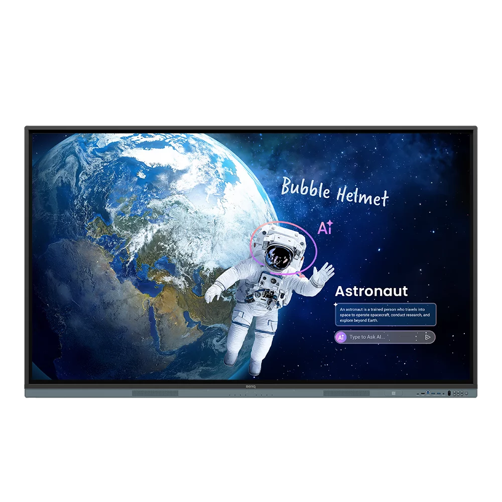 BenQ RM6505, 165,1 cm (65), 1428,5 x 803,4 mm, 450 cd/m², 3840 x 2160 pixel, 4K Ultra HD, IPS