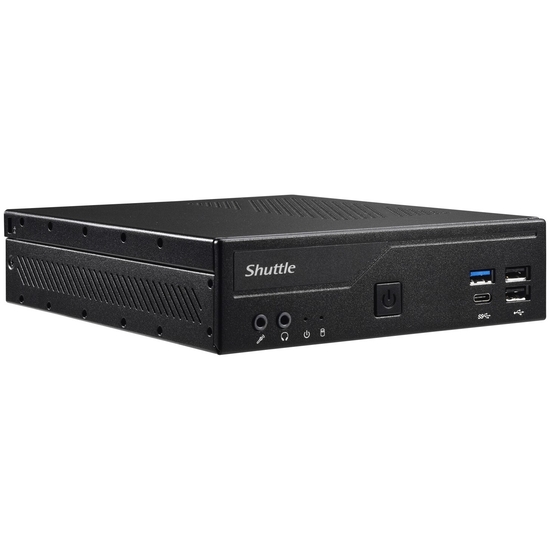 Shuttle XPC slim DH610 Mini PC Barebones Sort