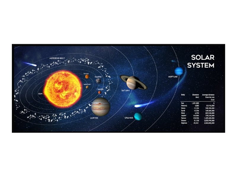 Musemåtte gaming - Gembird XL “Cosmos” 35 × 90 cm