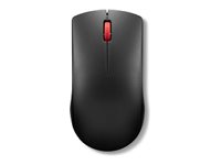 Lenovo 150 - mouse - 2.4 GHz - black - Mus - Optisk LED - 3 knapper - Sort