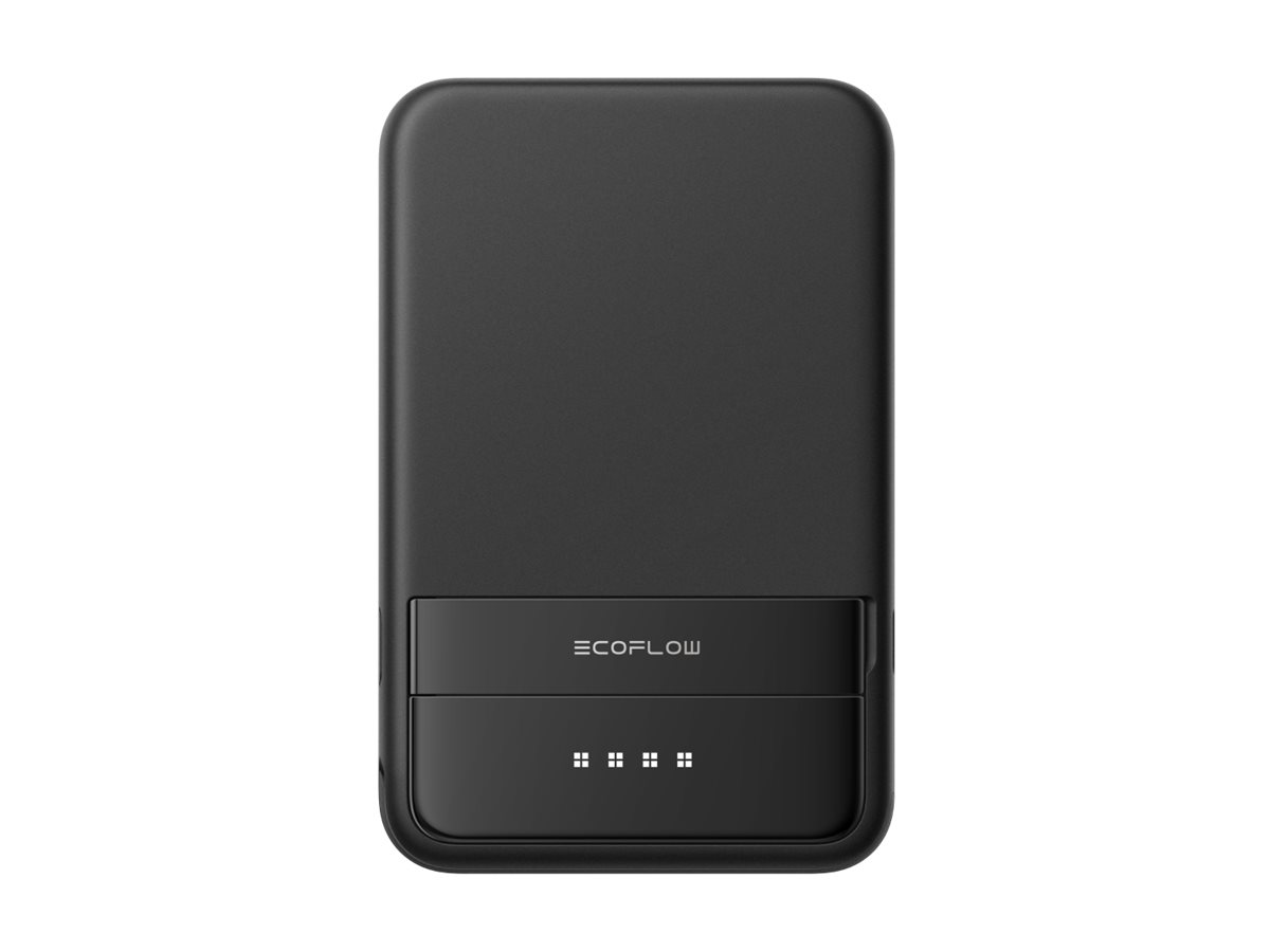 EcoFlow Rapid 5K - 30W- Qi2 - Wireless Charging Powerbank - Sort - 5000 mAh