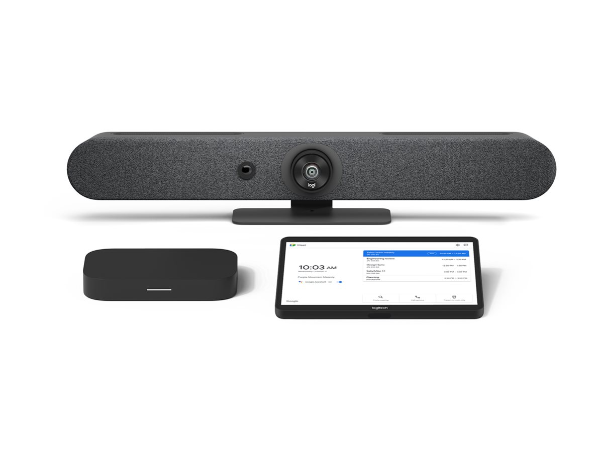 Logitech Room Solutions for Google Meet Small Videokonferencepakke 6-mikrofon-array 10.1"