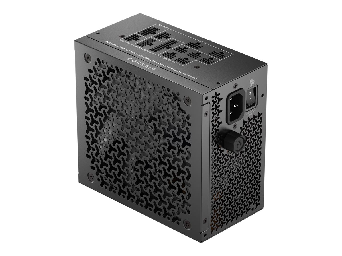 CORSAIR RMx SHIFT Series RM1000x - Strømforsyning (intern) - helt modulær - ATX12V 3.1/ EPS12V - Cybenetics Gold - AC 100-240 V - 1000 Watt - Europa