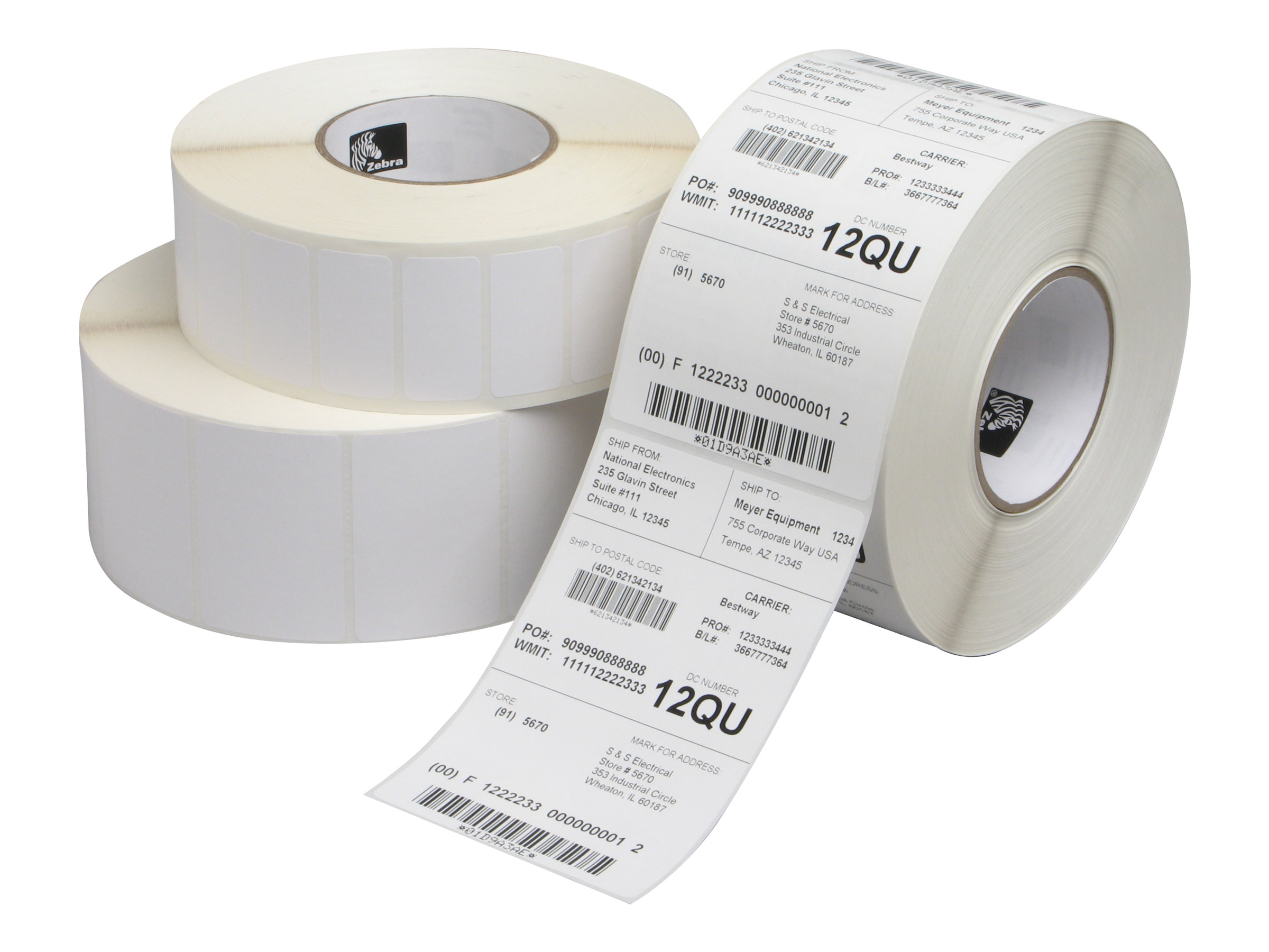 Zebra Z-Perform 1000T Etiketter 74 x 210 4800etikette(r) 3005869