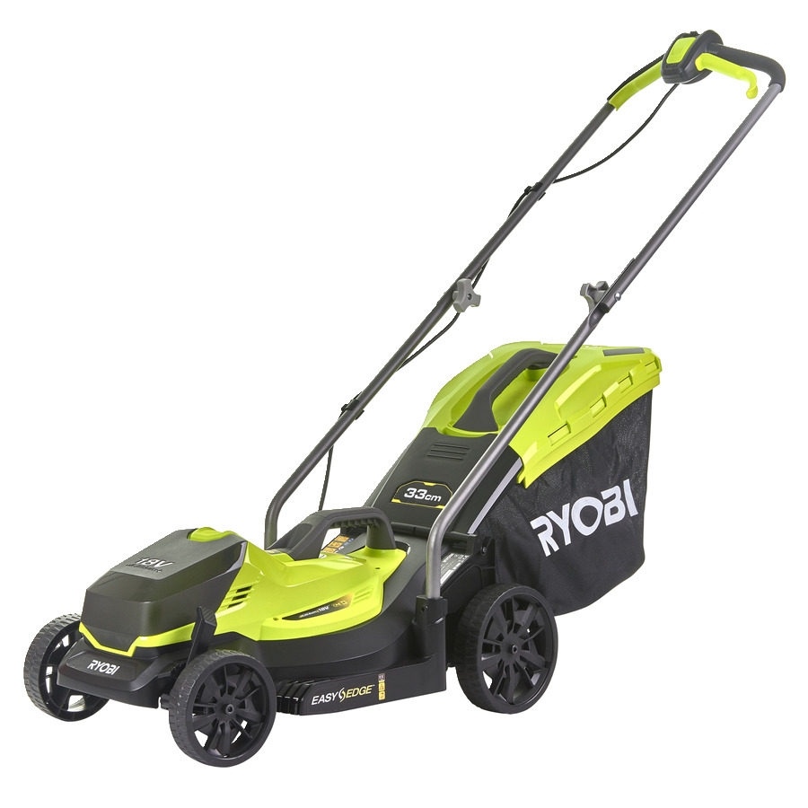Ryobi One+ RLM18X33B40 - Græsslåmaskine - ledningfri - 18 V - 4 Ah - 33 cm - 8.7 kg