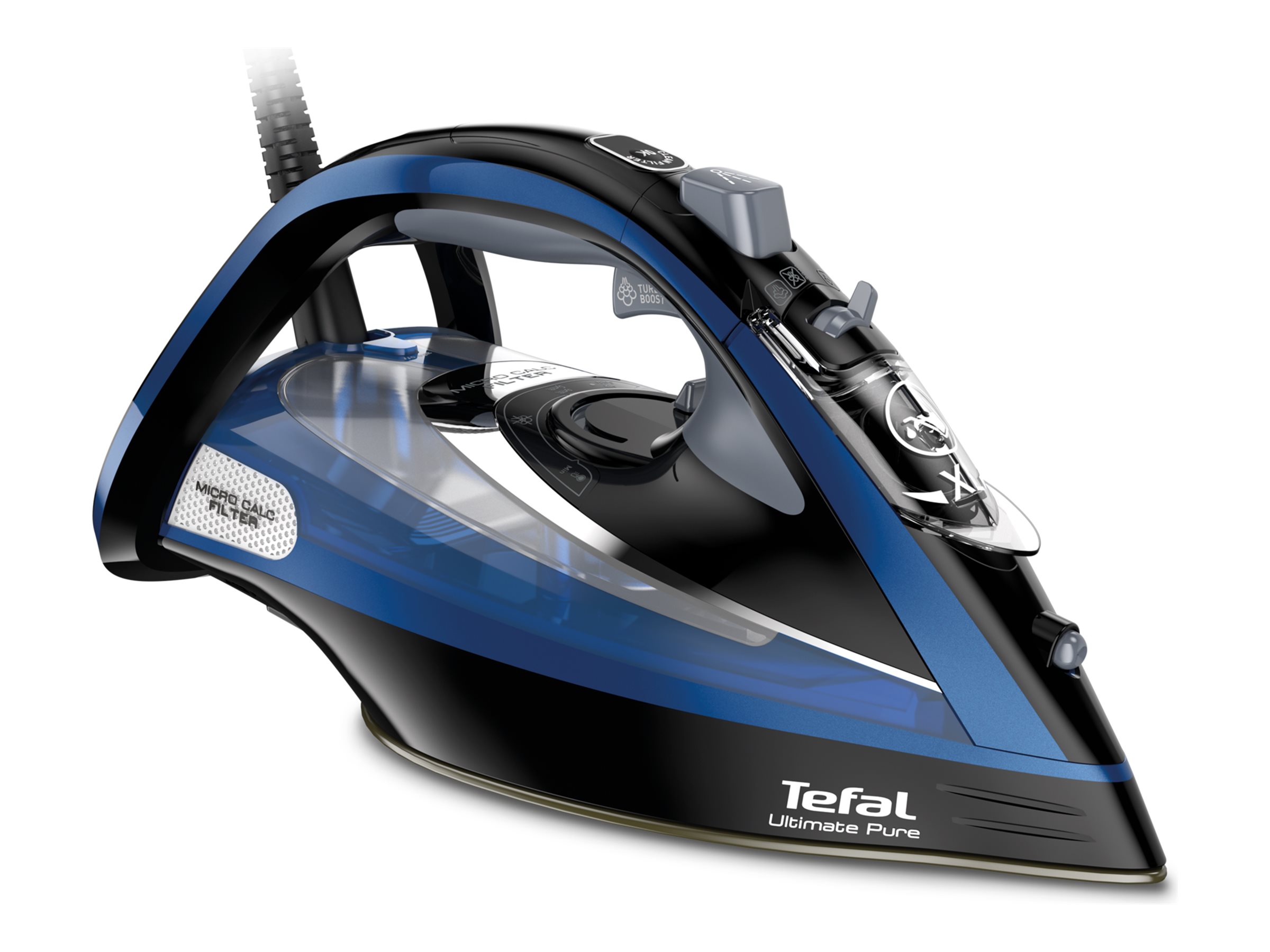 Tefal Ultimate Pure FV9848E0 - Dampstrygejern med automatisk afbrydelse