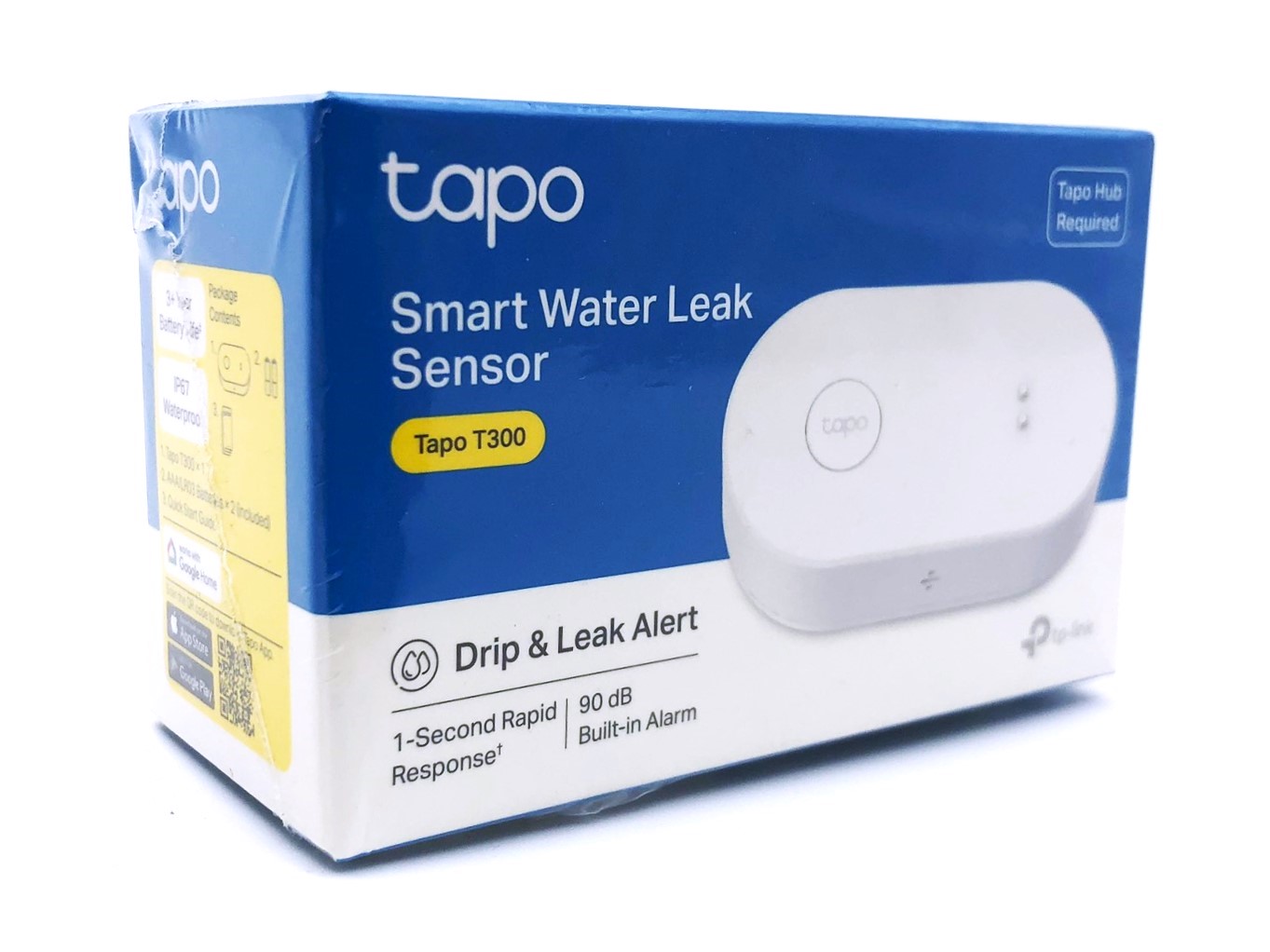 TP-Link Tapo T300, 1 stk, 46,5 mm, 84,5 mm, 30 mm, 53 mm, 87,5 mm