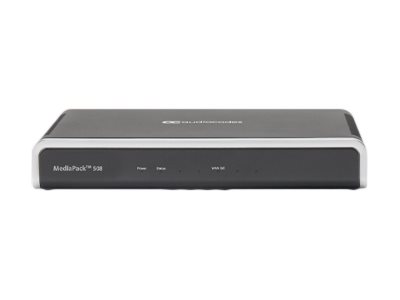 AudioCodes MediaPack Series MP-504 VoIP-gateway Ethernet Fast Ethernet Gigabit Ethernet Sort