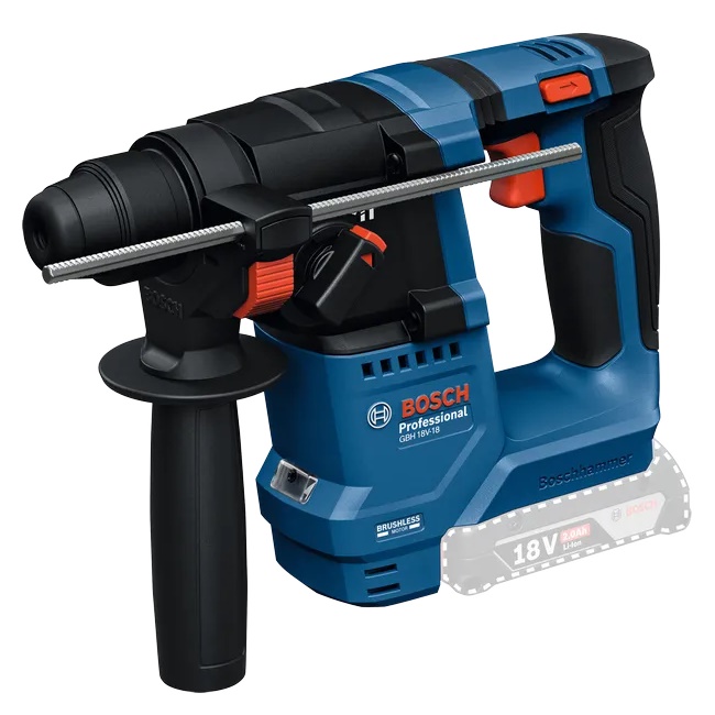 Bosch Professional GBH 18V-18 18V Borehammer Intet batteri - SOLO
