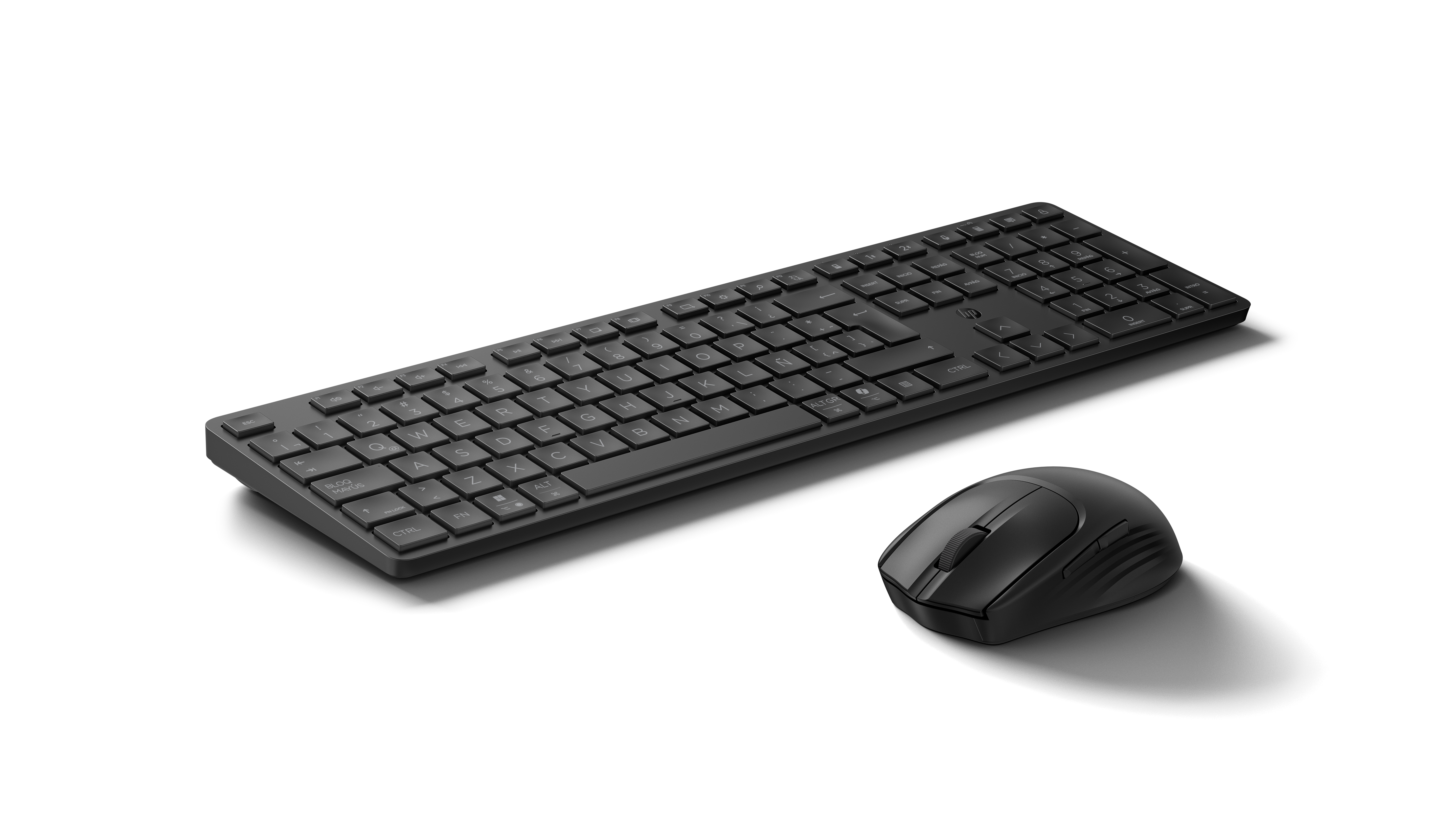 HP Multi-Device Dual-Mode Mouse and Combo 490C Tastatur Plunger key switch Trådløs