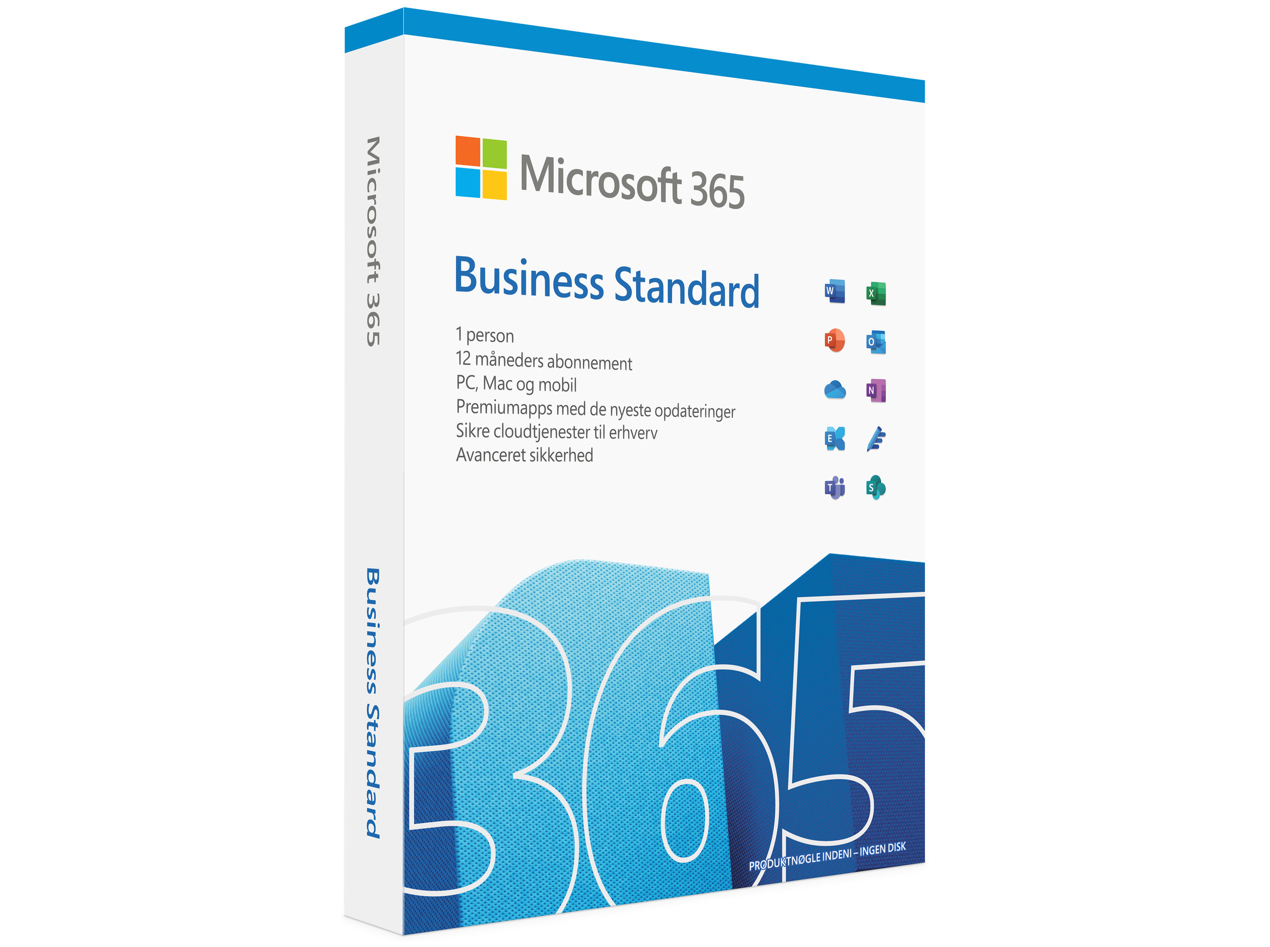 Microsoft Office 365 Business Standard Licensabonnemet 1 år 1 bruger 5 enheder