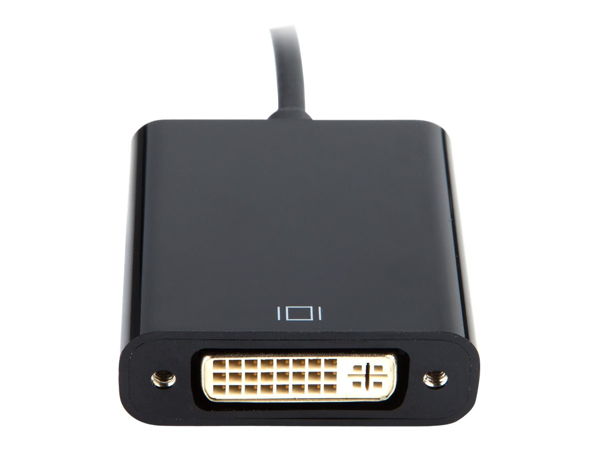 V7 - Ekstern videoadapter - USB-C - DVI - sort