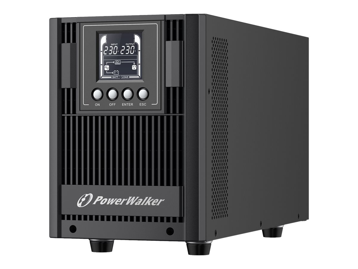 Powerwalker Vfi 2000 At Ups-enhed Dobbeltkonvertering (online) 2 Kva 1800 W 4 Ac Stikkontakt(er)