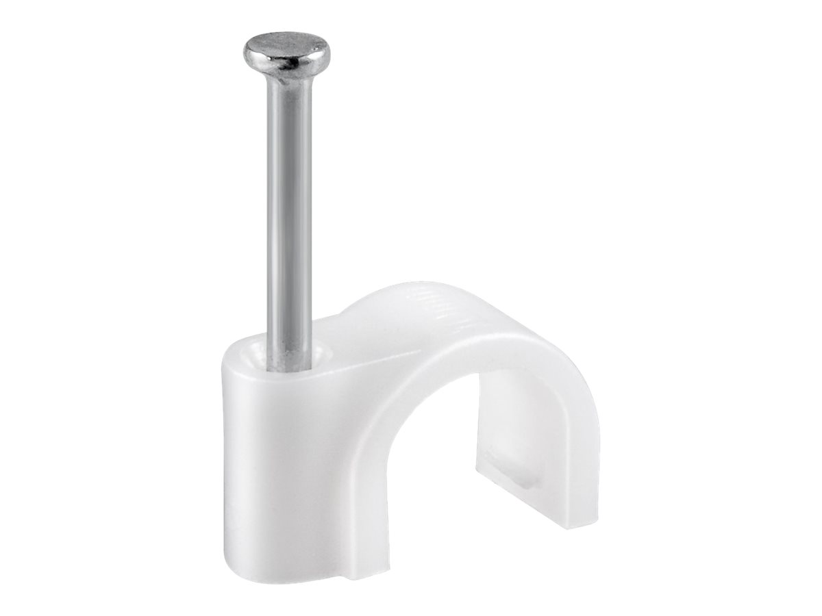 Pro Cable Clip - White - 16mm