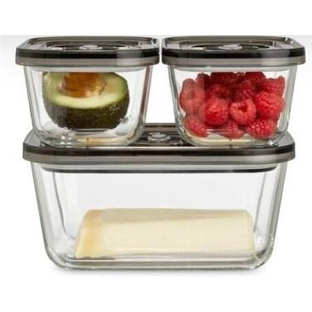 Caso VacuBoxx Eco-Set, Beholder til vakuumforsegling, 1,5 L, 145 mm, 200 mm, 95 mm, 900 g