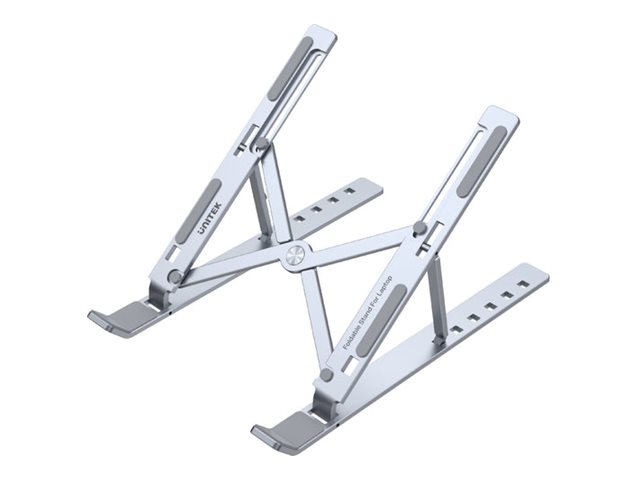Laptop stander – UNITEK OT155SL, sølv, justerbar