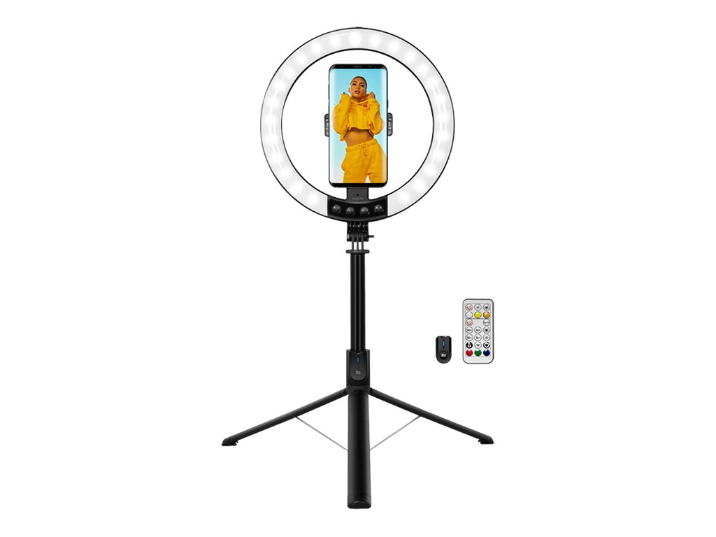 LogiLink AA0156, LED, 1500 lm, 3200 K, 6500 K, 17,8 cm (7), -15 - 35 °C