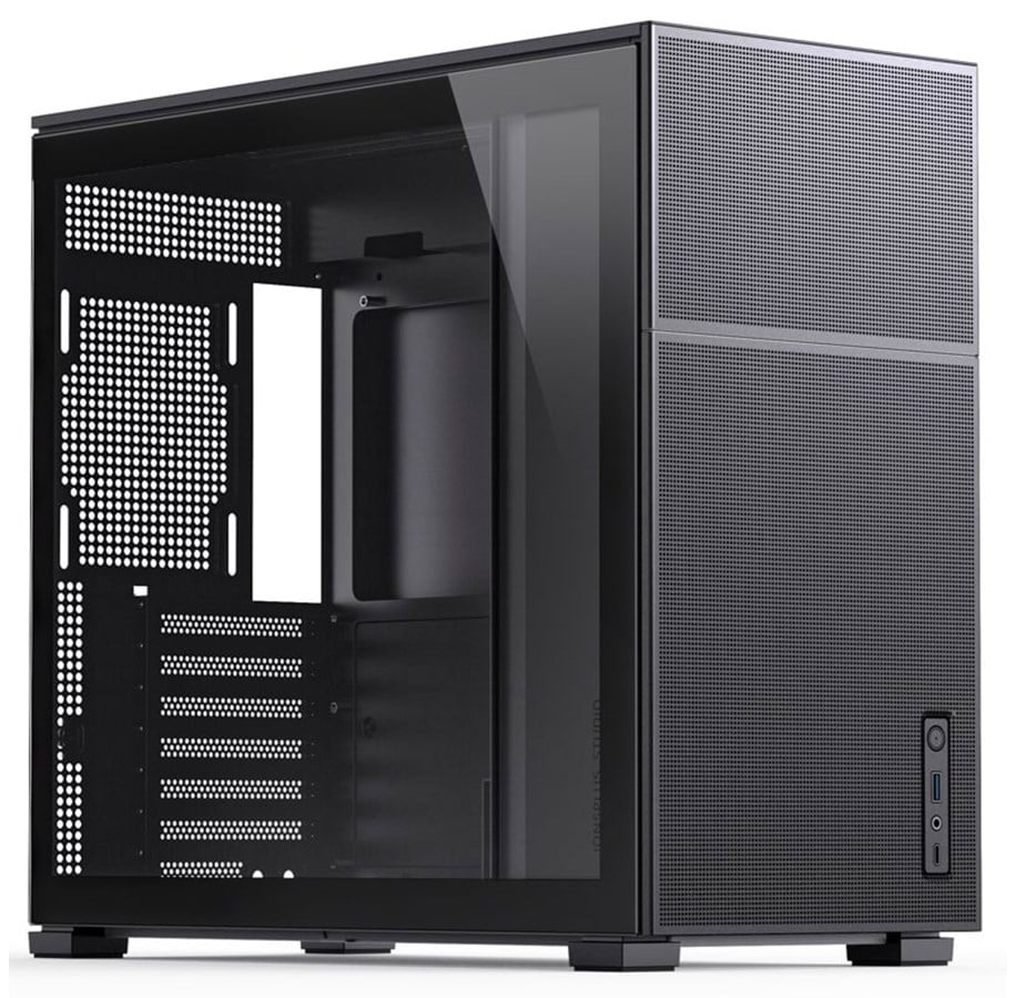 Jonsbo D41 MESH ATX Case, Tempered Glass - Sort Kabinet - GEEKD.dk