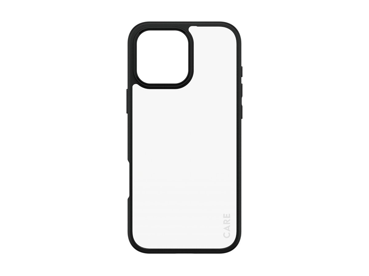 PanzerGlass CARE by Flagship Case Transparent Urban Combat w. Black Frame iPhone 16 Pro Max Beskyttelsescover Transparent Apple iPhone 16 Pro Max