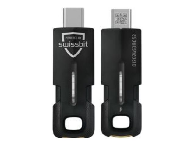 Swissbit iShield Key 2 Pro USB-C Avanceret Sikkerhedsnøgle med FIDO2