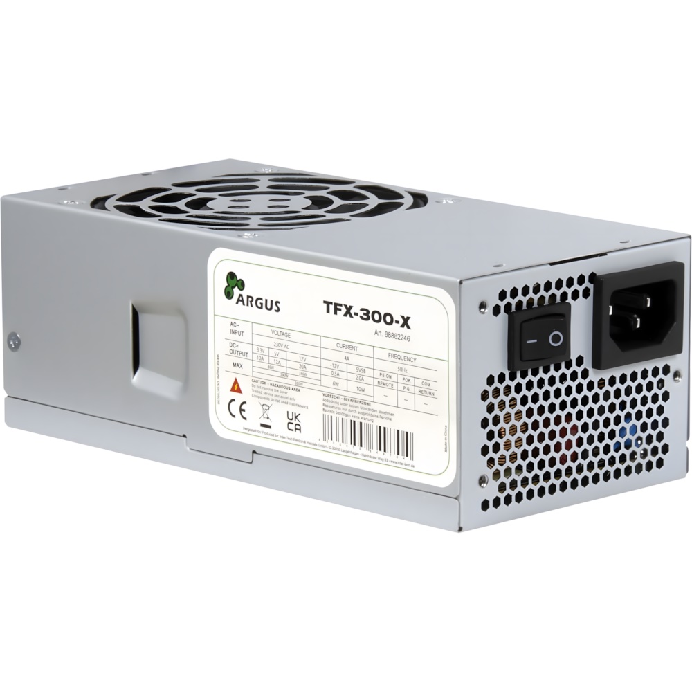Inter-Tech Argus TFX-300-X BULK Strømforsyning 300Watt