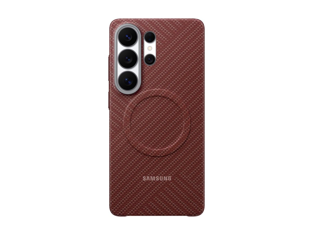 Samsung Galaxy S26 Ultra Carbon Magnet Case - Coralred