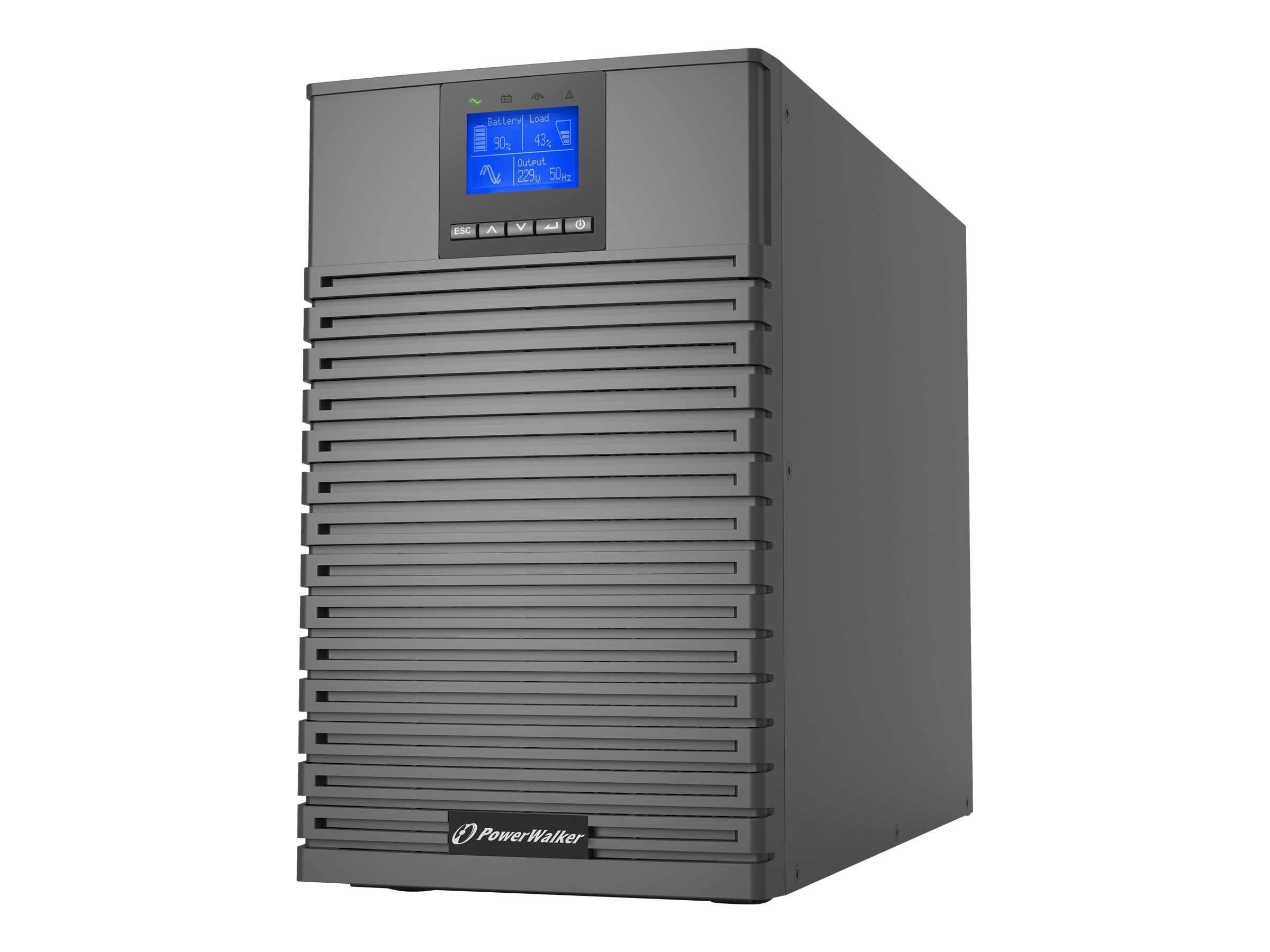 BlueWalker 10122194 - PowerWalker VFI ICR IoT - 2000VA/2000W - Double Conversion Online UPS