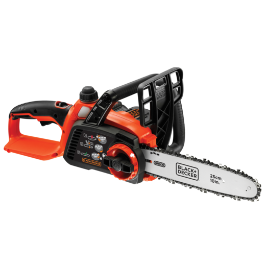 Black & Decker GKC1825L20, 25 cm, 3,5 m/s, Sort, Orange, Batteri, 2 At, Lithium-Ion (Li-Ion)
