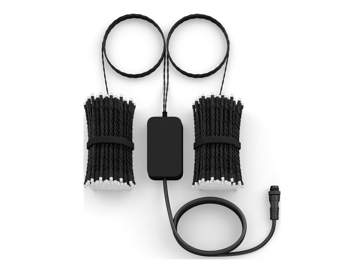 Philips Hue Festavia julelyskde, 40m, 500 LED'er, Color & White ambiance, Zigbee + Bluetooth