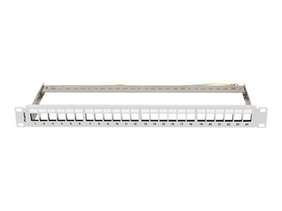 Lanberg patch panel (blank) - 1U - 19"