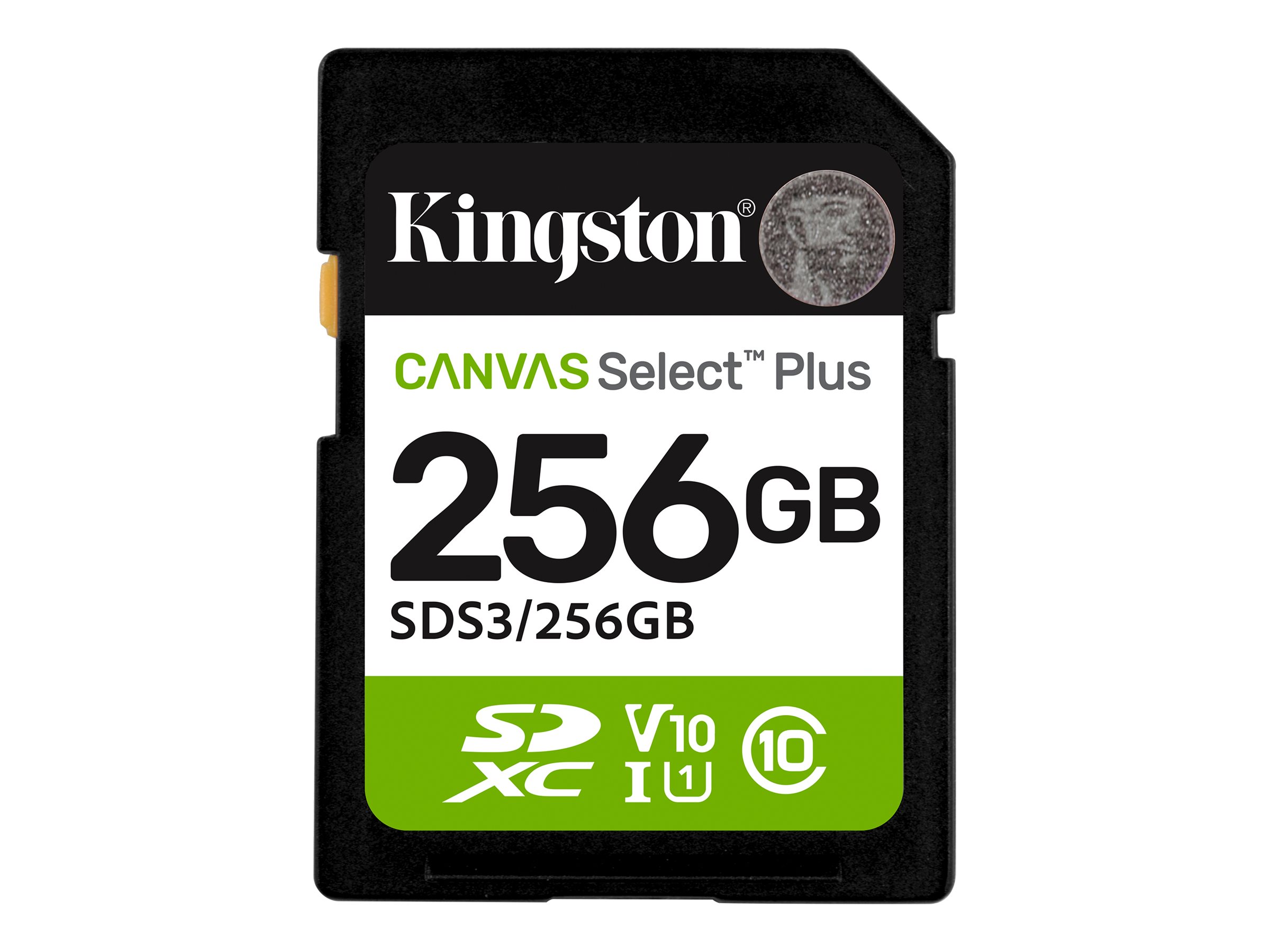 Kingston Canvas Select Plus SDXC UHS-I Memory Card 256GB 150MB/s