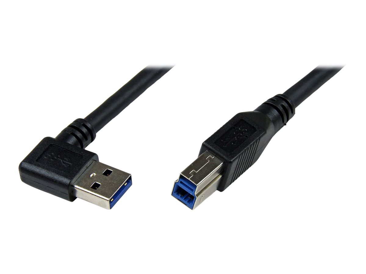 USB 3.0 kabel Startech - A han til B Micro han, 1 m, sort